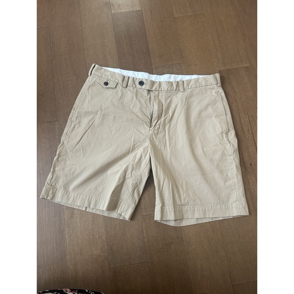 Brooks Brothers Khaki Shorts Men's W40 Business Casual Dress Chino Vintage 9"